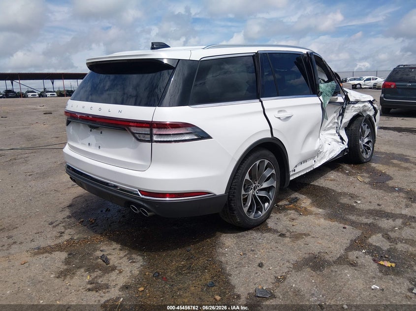 Vin: 5lm5j7wc3sgl21286, lot: 45954875, lincoln aviator reserve 20254