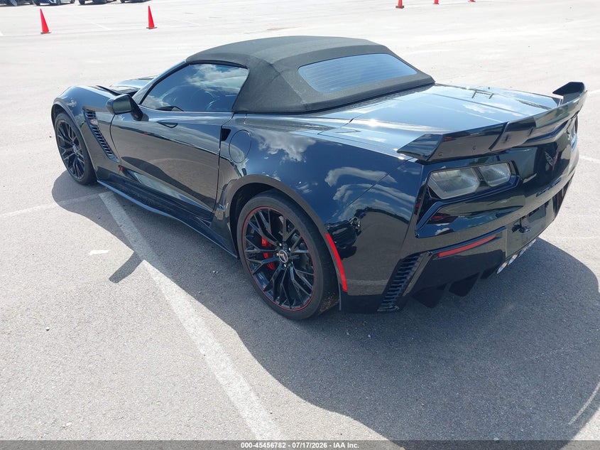Vin: 1g1yu3d6xf5605476, lot: 45954895, chevrolet corvette z06 20153