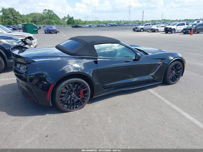 Vin: 1g1yu3d6xf5605476, lot: 45954895, chevrolet corvette z06 20154