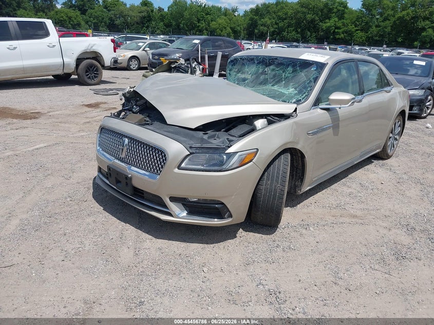 Vin: 1ln6l9pkxh5608695, lot: 45954899, lincoln continental premiere 20172