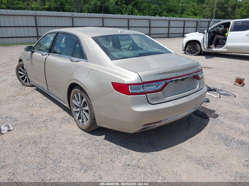Vin: 1ln6l9pkxh5608695, lot: 45954899, lincoln continental premiere 20173