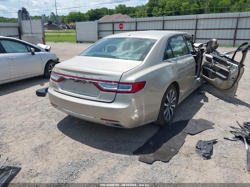 Vin: 1ln6l9pkxh5608695, lot: 45954899, lincoln continental premiere 20174