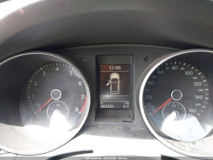 2013 Volkswagen Gti 4-Door Autobahn VIN: WVWGD7AJ9DW098256 Lot: 45456798
