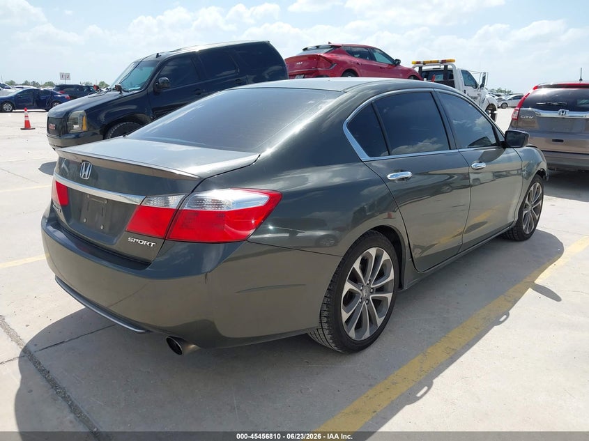 2013 HONDA ACCORD auction photo 4
