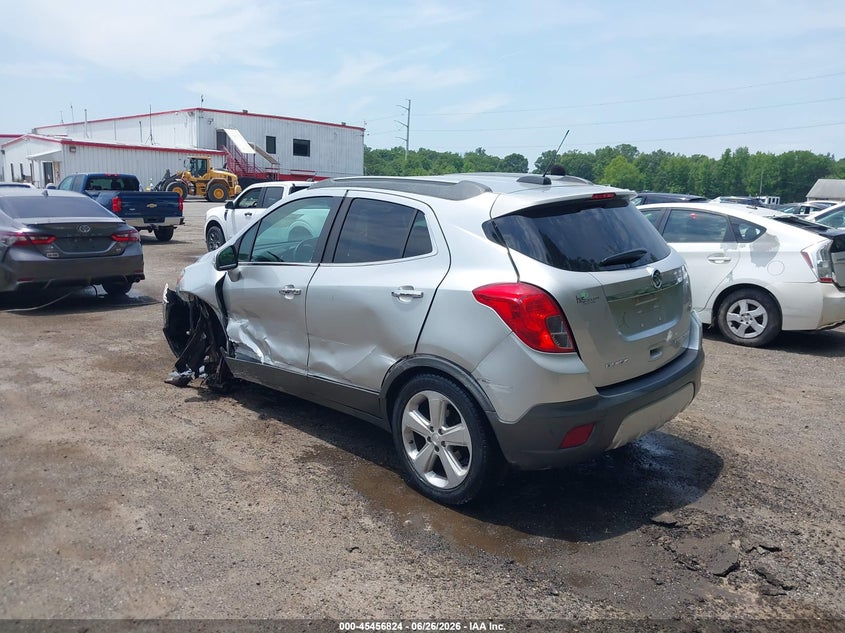 Vin: kl4cjasb3fb271429, lot: 45954937, buick encore 20153