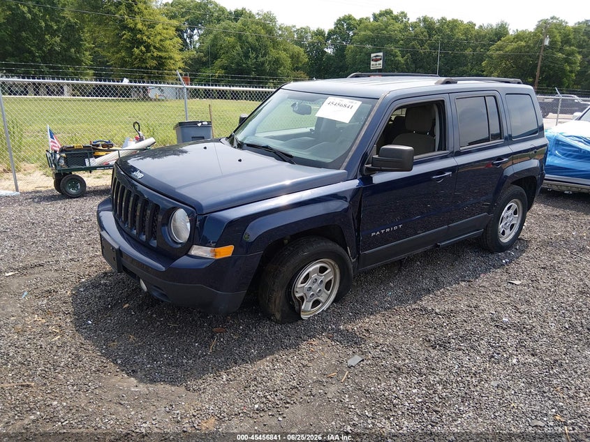 2017 JEEP PATRIOT auction photo 2