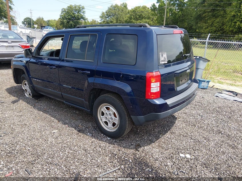 2017 JEEP PATRIOT auction photo 3