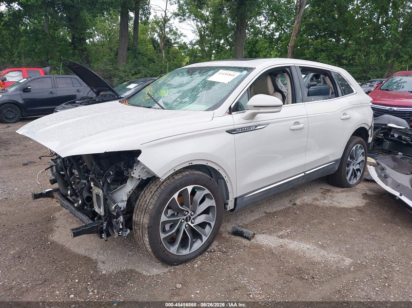 Vin: 2lmpj8k93pbl02915, lot: 45954981, lincoln nautilus reserve 20232