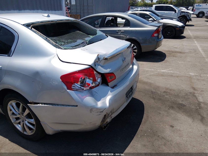 2009 INFINITI G37X auction photo 6