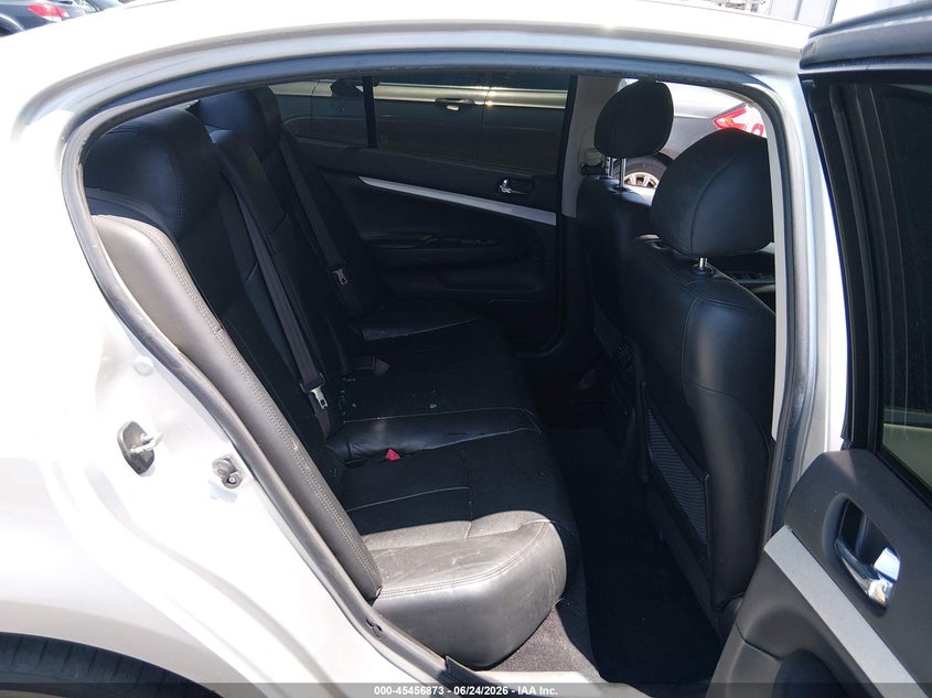 2009 INFINITI G37X auction photo 8
