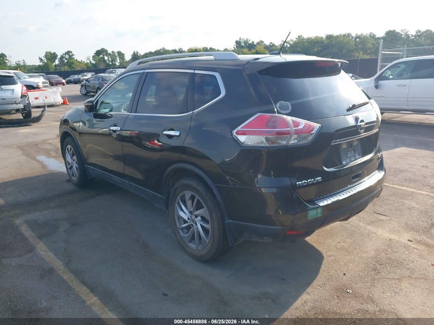2015 NISSAN ROGUE auction photo 3