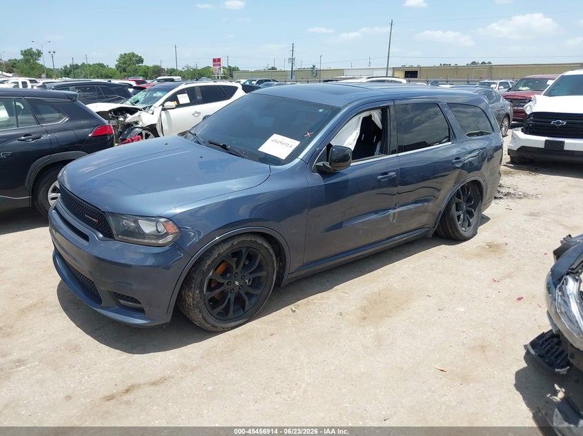 Vin: 1c4rdhdg7lc228369, lot: 45955027, dodge durango gt rwd 20202