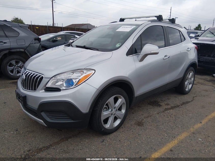 Vin: kl4cjesb3gb551375, lot: 45955029, buick encore 20162