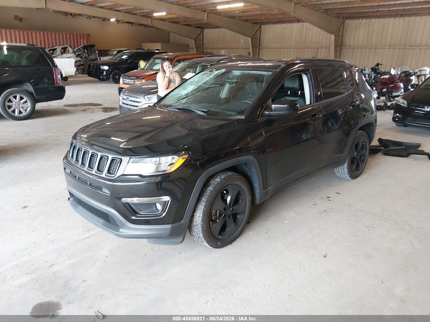 Vin: 3c4njcbb7lt199090, lot: 45955034, jeep compass altitude fwd 20202