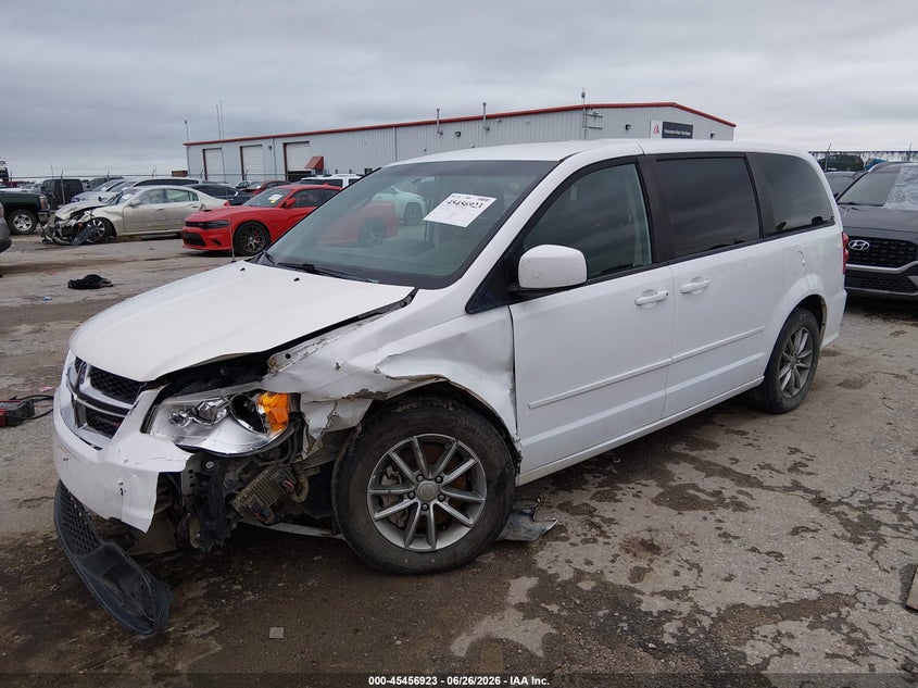 Vin: 2c4rdgbg4gr102688, lot: 45955036, dodge grand caravan se plus 20162