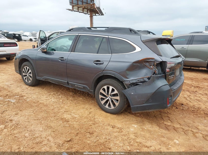 Vin: 4s4btaccxm3221990, lot: 45955071, subaru outback premium 20213