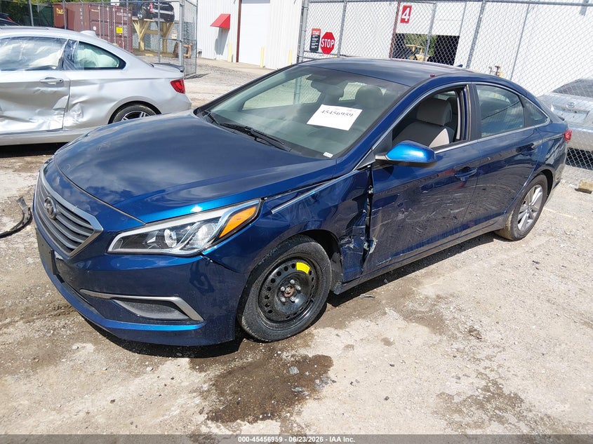 2017 Hyundai Sonata Se 5NPE24AF8HH489742 photo 1