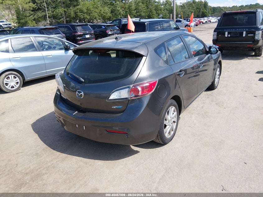 Vin: jm1bl1m8xc1632038, lot: 45955119, mazda mazda3 i grand touring 20124