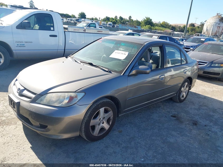 2004 Honda Civic Ex 2HGES26774H507111 photo 1