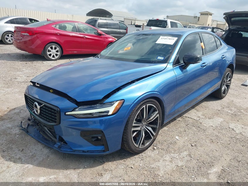 Vin: 7jr102fm4mg092240, lot: 45955168, volvo s60 t5 r-design 20212