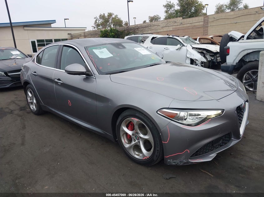 2019 Alfa Romeo Giulia Rwd VIN: ZARFAMAN8K7609622 Lot: 45457069