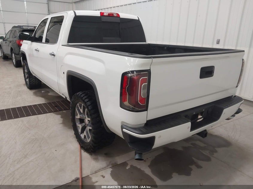 Vin: 3gtu2nec8gg300600, lot: 45955188, gmc sierra 1500 slt 20163