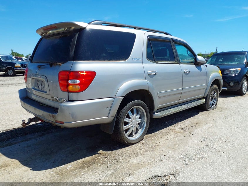 2002 TOYOTA SEQUOIA — zdjęcie 4
