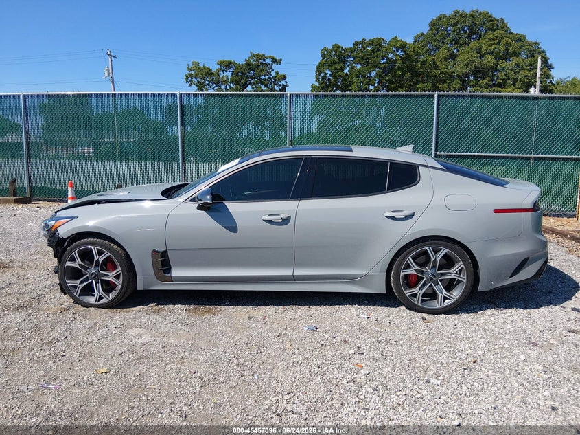 2021 Kia Stinger Gt2 VIN: KNAE55LC9M6090078 Lot: 45457096