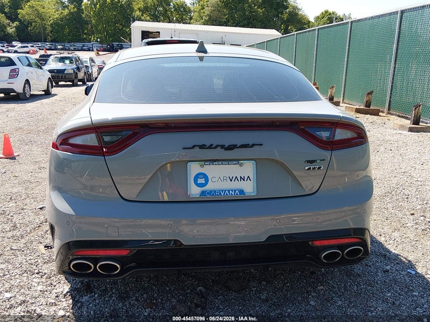 2021 Kia Stinger Gt2 VIN: KNAE55LC9M6090078 Lot: 45457096
