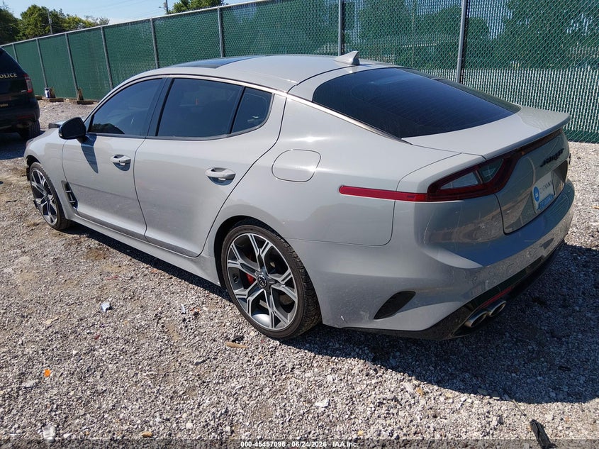 Vin: knae55lc9m6090078, lot: 45955209, kia stinger gt2 20213