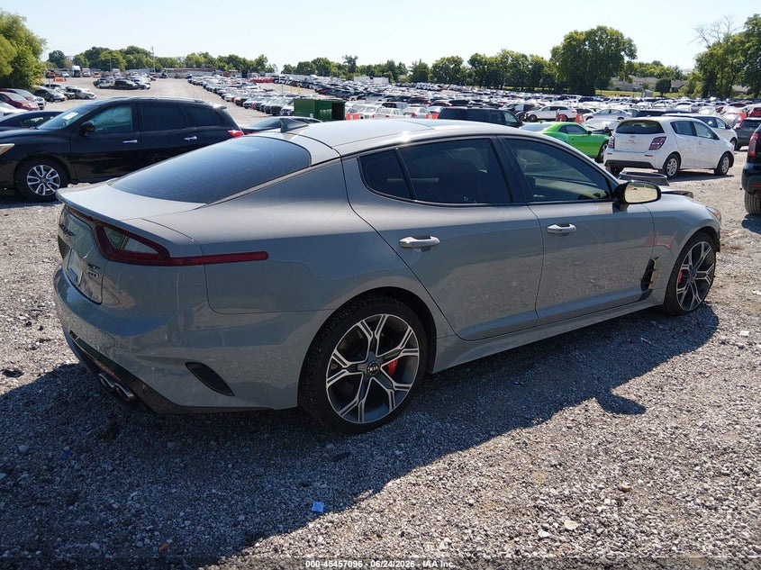 Vin: knae55lc9m6090078, lot: 45955209, kia stinger gt2 20214