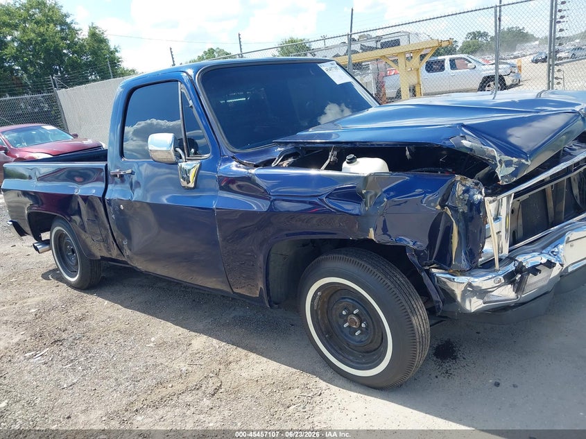 1986 CHEVROLET C-10 COUPE 5.0L V8 CRB OHV C