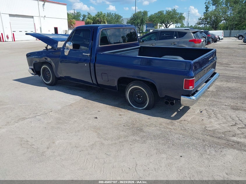 1986 CHEVROLET C-10 COUPE 5.0L V8 CRB OHV C