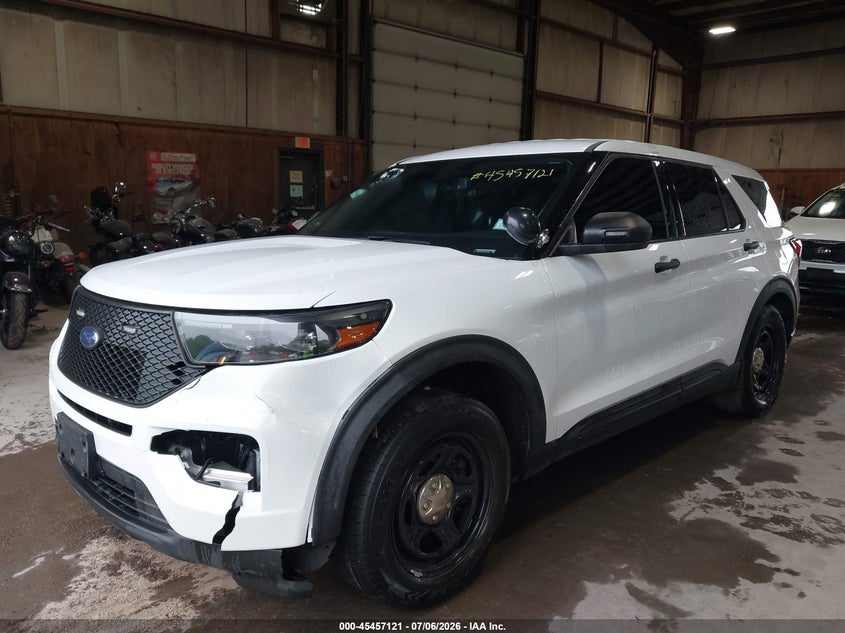 Vin: 1fm5k8ab5pga05786, lot: 45955234, ford police interceptor utility 20232
