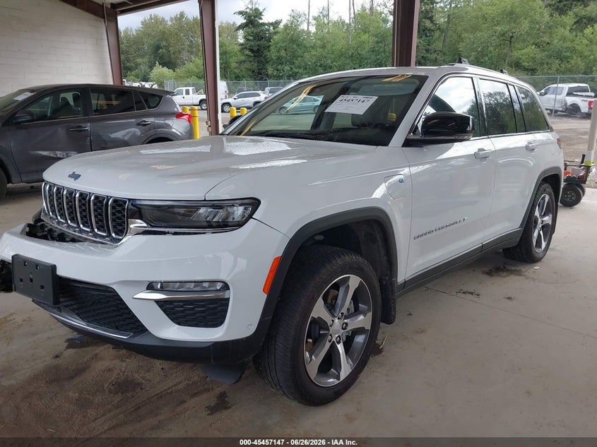 2022 JEEP GRAND CHEROKEE 4XE auction photo 2