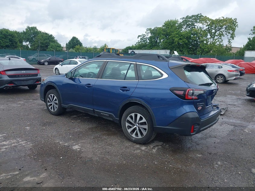 Vin: 4s4btaac3m3179696, lot: 45955275, subaru outback 20213