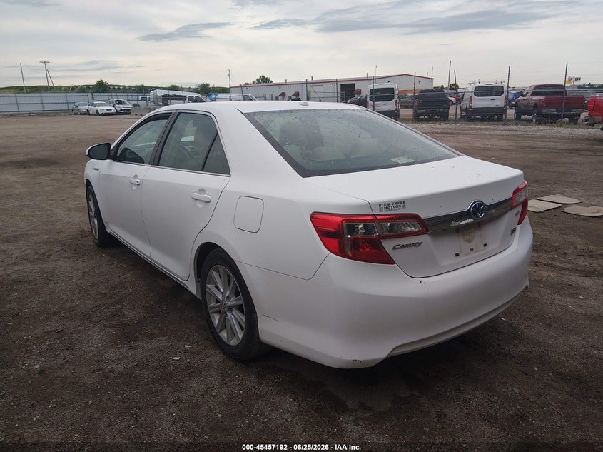 2012 TOYOTA CAMRY HYBRID auction photo 3