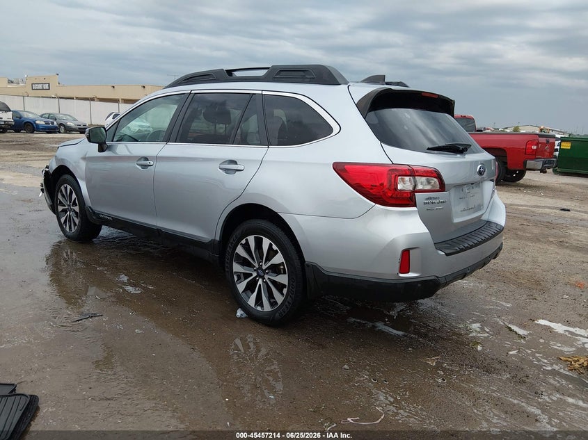 Vin: 4s4bsanc9h3210579, lot: 45955327, subaru outback 2.5i limited 20173