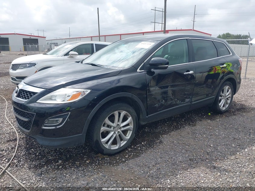 Vin: jm3tb3dvxc0349399, lot: 45955339, mazda cx-9 grand touring 20122