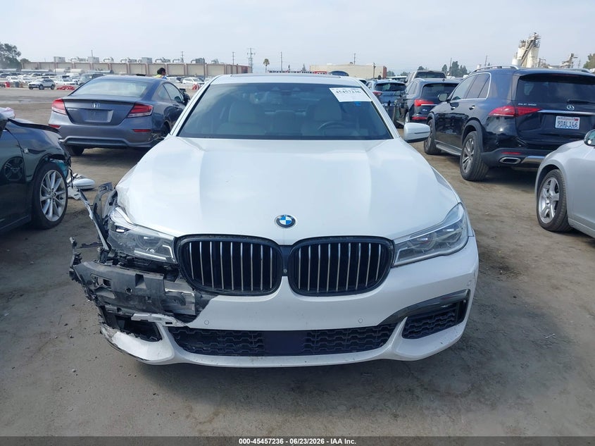 2017 BMW 750I VIN: WBA7F0C50HGM21320 Lot: 45457236