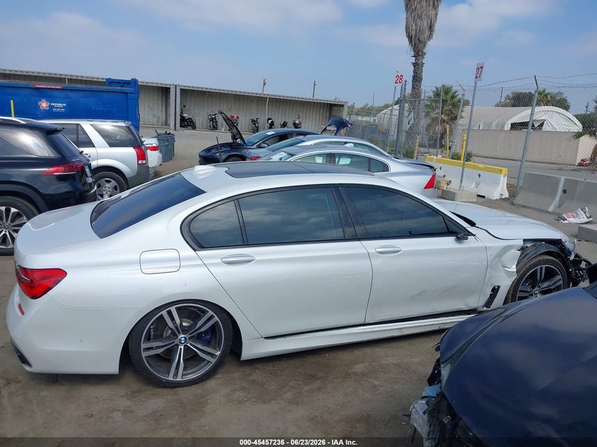 2017 BMW 750I VIN: WBA7F0C50HGM21320 Lot: 45457236
