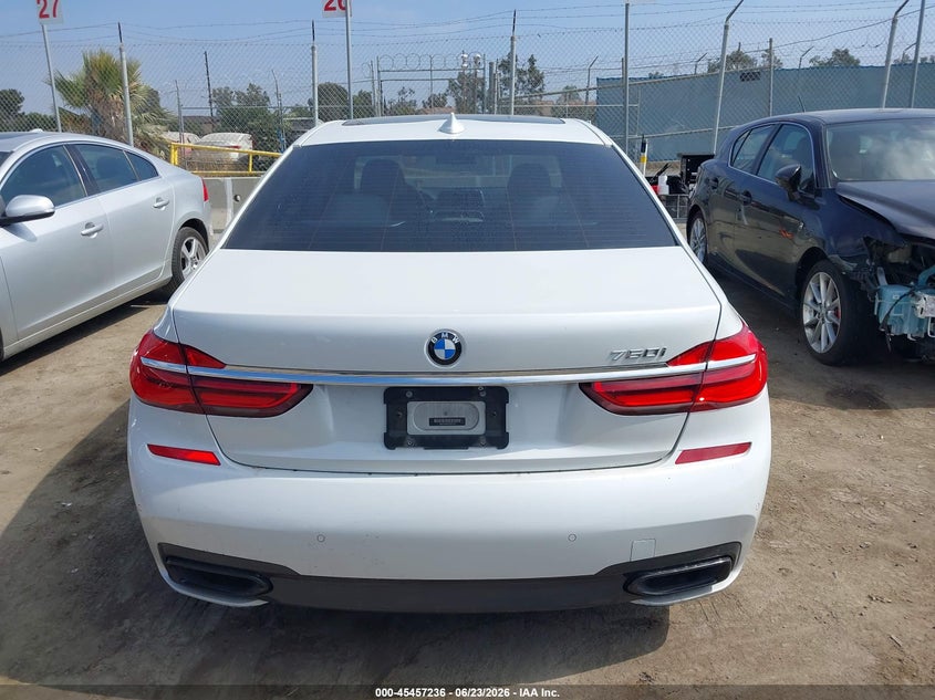 2017 BMW 750I VIN: WBA7F0C50HGM21320 Lot: 45457236