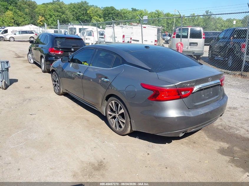 2018 NISSAN MAXIMA SEDAN 3.5L V-6 DOHC, VVT, 300HP