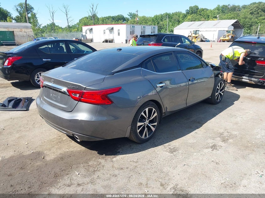 2018 NISSAN MAXIMA SEDAN 3.5L V-6 DOHC, VVT, 300HP