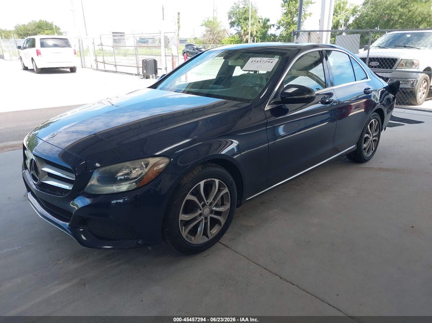 2016 Mercedes-Benz C 300 55SWF4JB2GU099396 photo 1