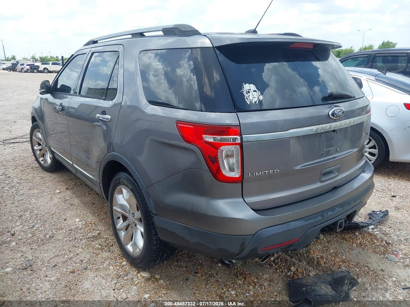 Vin: 1fm5k7f81dgc28331, lot: 45955445, ford explorer limited 20133