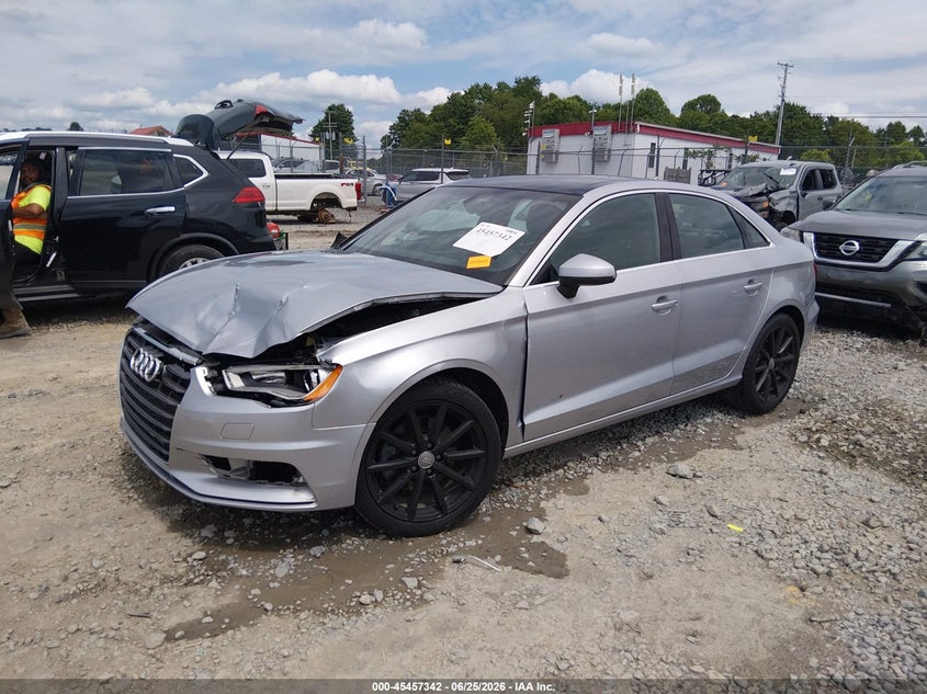Vin: wauefgff5f1076449, lot: 45955455, audi a3 2.0t premium 20152