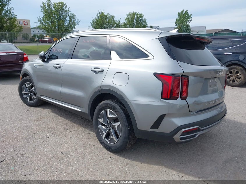 Vin: kndrg4lgxn5102788, lot: 45955488, kia sorento hybrid s 20223