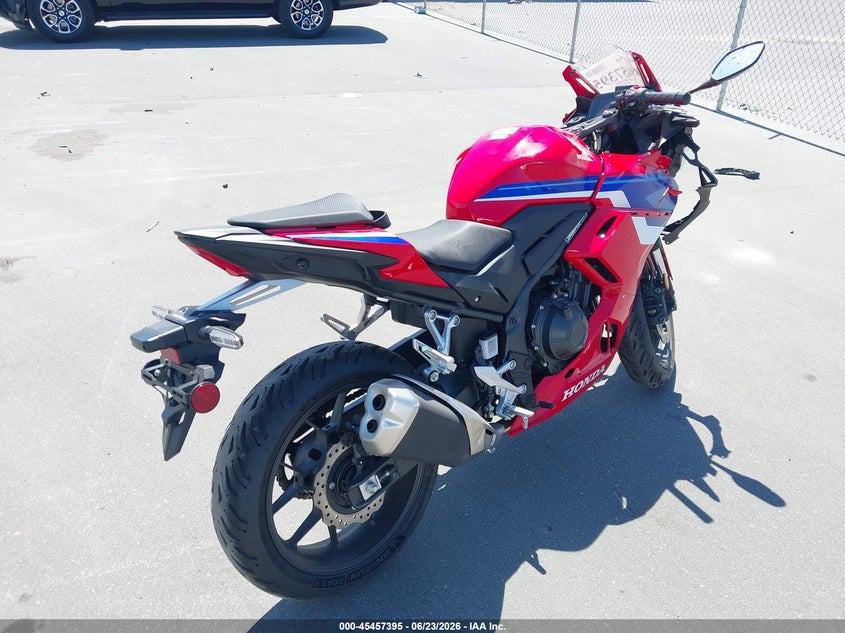 2025 HONDA CBR500 auction photo 4