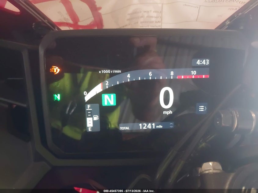 2025 HONDA CBR500 auction photo 7